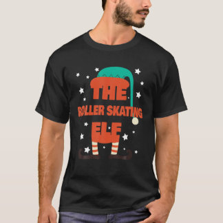 Roller Skating Elf jul Pajama - Roller S T Shirt