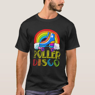 Roller Skating Girl Party Disco Roller Skate Skate T Shirt
