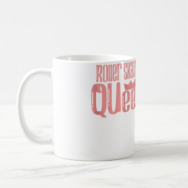 Roller Skating Queen Kaffemugg (Vänster)