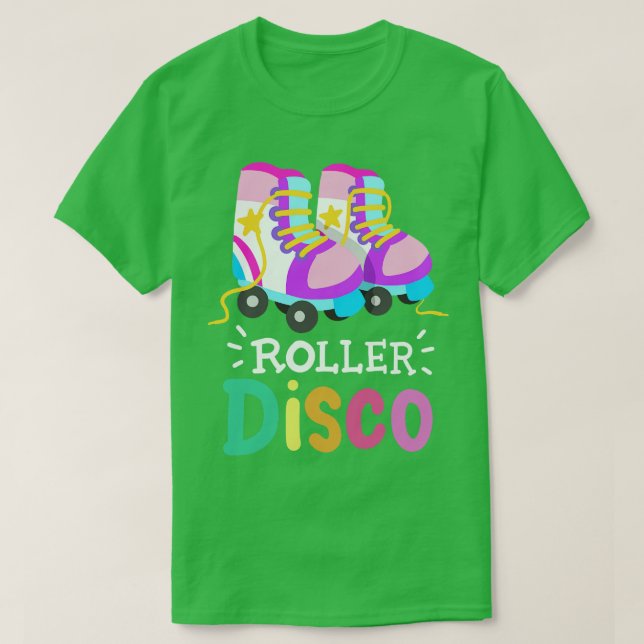 Roller Skating Roller Disco T Shirt (Design framsida)