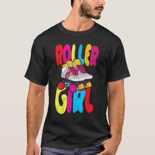 Roller Skating Roller Girl T Shirt