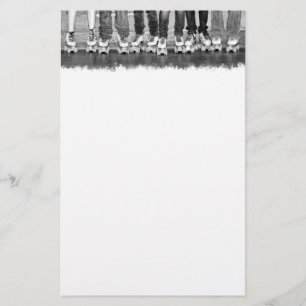 Roller Skating Stationery Brevpapper