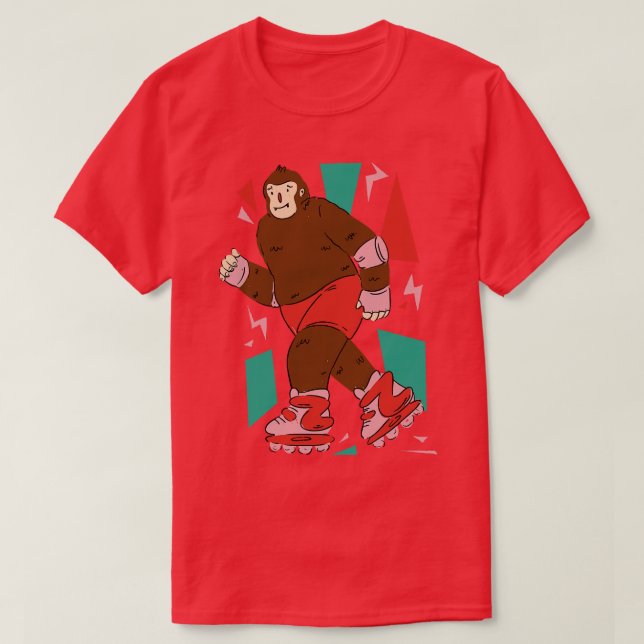 Roller Skating T Shirt (Design framsida)