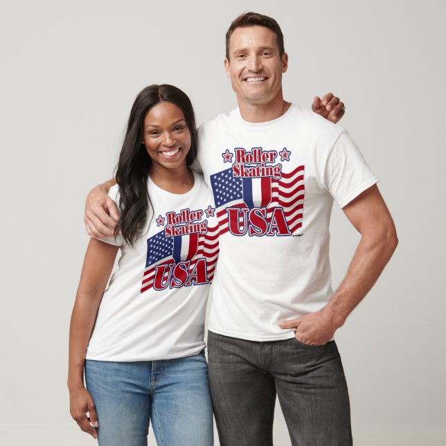 Roller Skating USA Tee (Unisex)