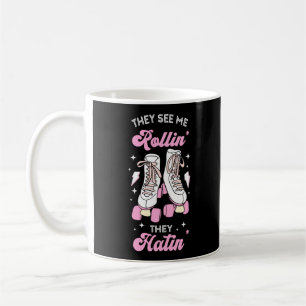 Roller Skatt de ser mig rulla. Kaffemugg