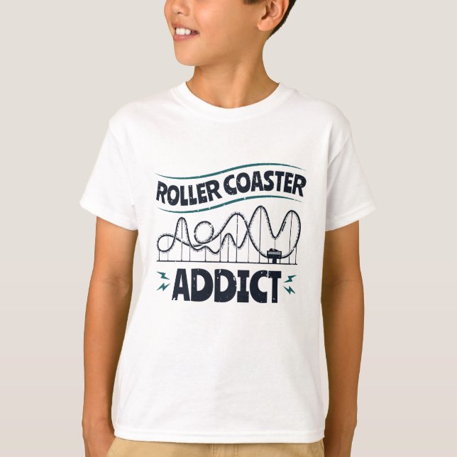 Roller Underlägg Addict T Shirt (Framsida)