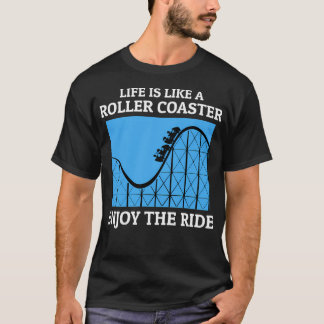 Roller Underlägg Amusement Park Funny Say T Shirt