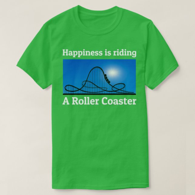 Roller Underlägg Amusement Park Funny som säger 3 T Shirt (Design framsida)