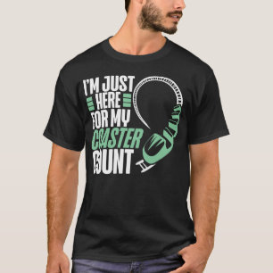 Roller Underlägg Amusement Park... Jag är bara här T Shirt