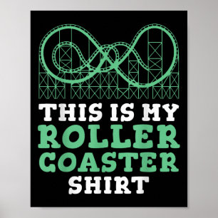 Roller Underlägg Crew Amusement Park Fläkt Underlä Poster