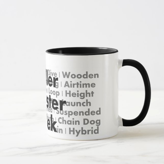 Roller Underlägg Geek Coffee Mugg (Höger)