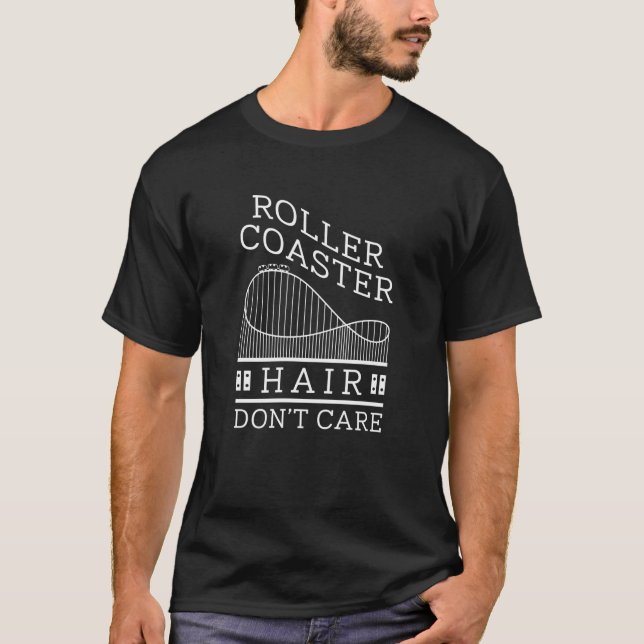 Roller Underlägg Hair T Shirt (Framsida)