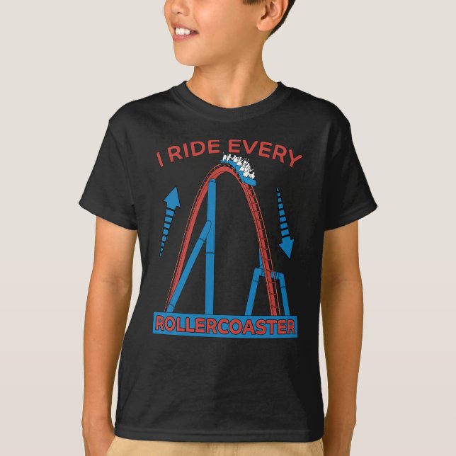 Roller Underlägg Park Amusement Park Gift T Shirt (Framsida)