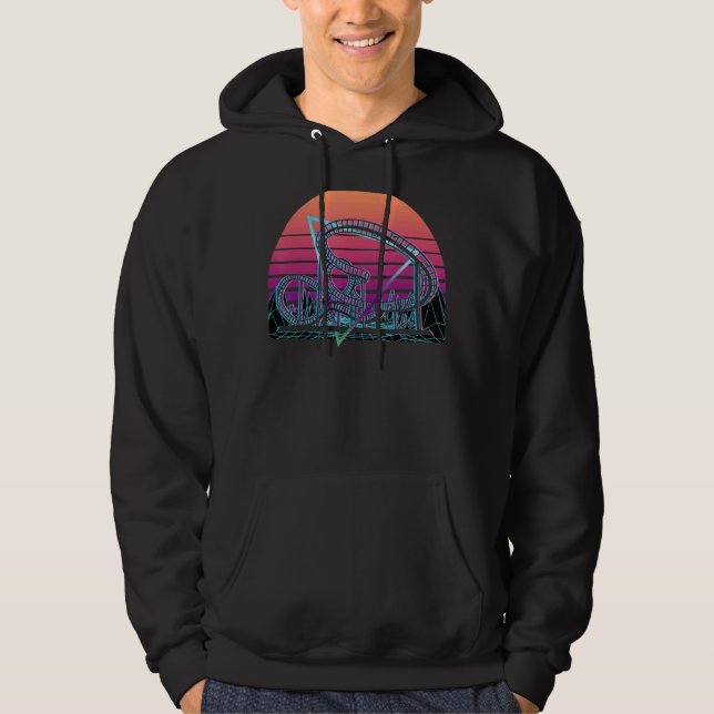Roller Underlägg Retro Hoodie (Framsida)