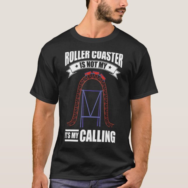 Roller Underlägg Underlägg Hobby Amusement Park Ro T Shirt (Framsida)
