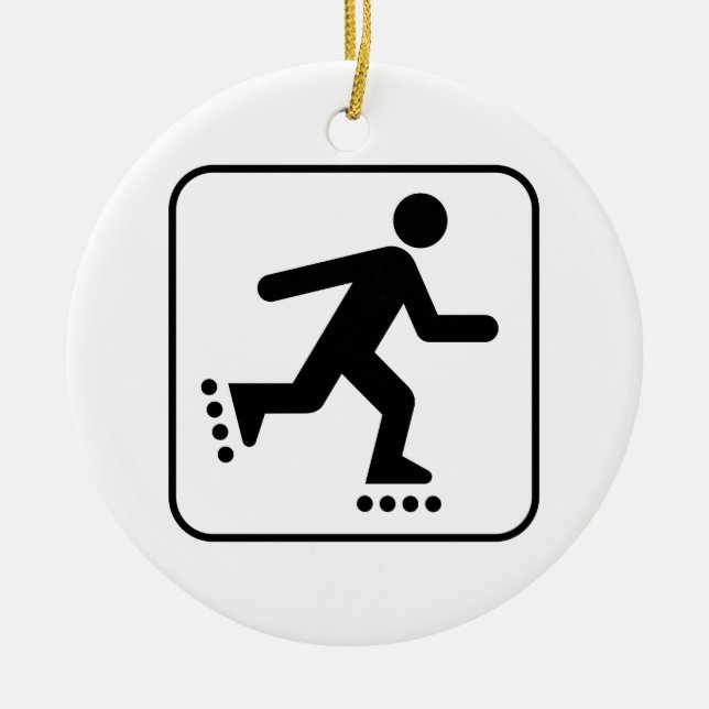 Rollerblade Symbol Ornament (Framsidan)