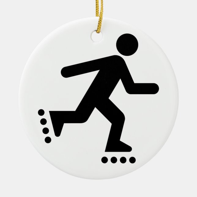 Rollerblade Symbol Ornament (Framsidan)