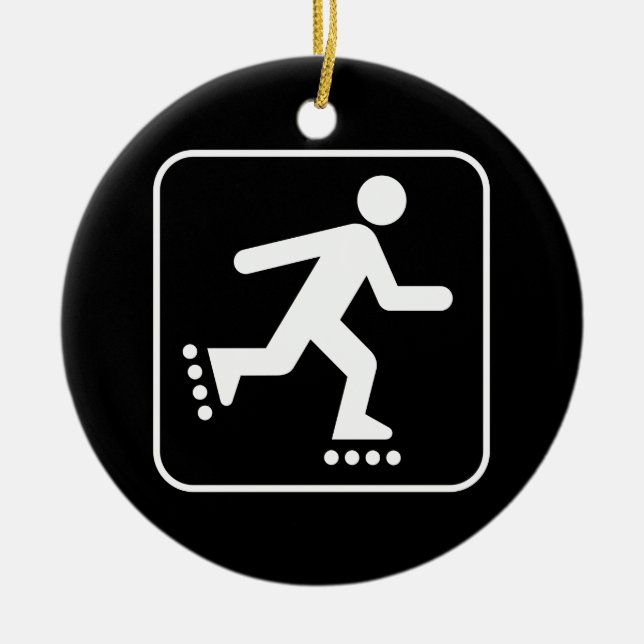 Rollerblade Symbol Ornament (Framsidan)