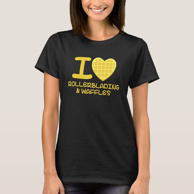 Rollerblades Aggressive Inline Skates Rollerblades T Shirt (Framsida)