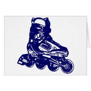 Rollerblades Hälsningskort