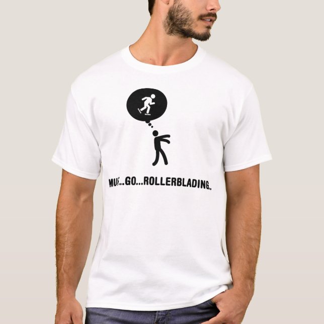 Rollerblading T Shirt (Framsida)