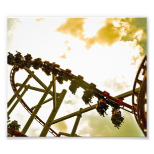Rollercoaster Fototryck