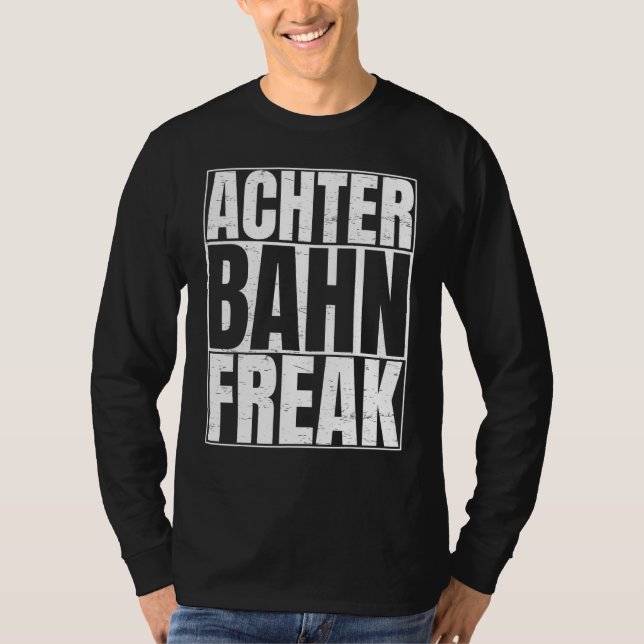 Rollercoaster Freak för Underlägg av rullhjul T Shirt (Framsida)