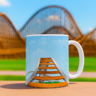 Rollercoaster Kaffemugg