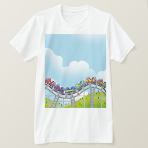 Rollercoaster-körning T Shirt