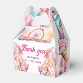 Rollercoaster Party Anpassningsbar Roligt och färg Presentaskar