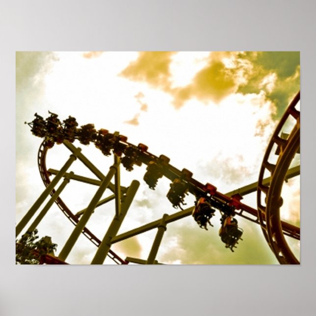 Rollercoaster Poster (Framsidan)