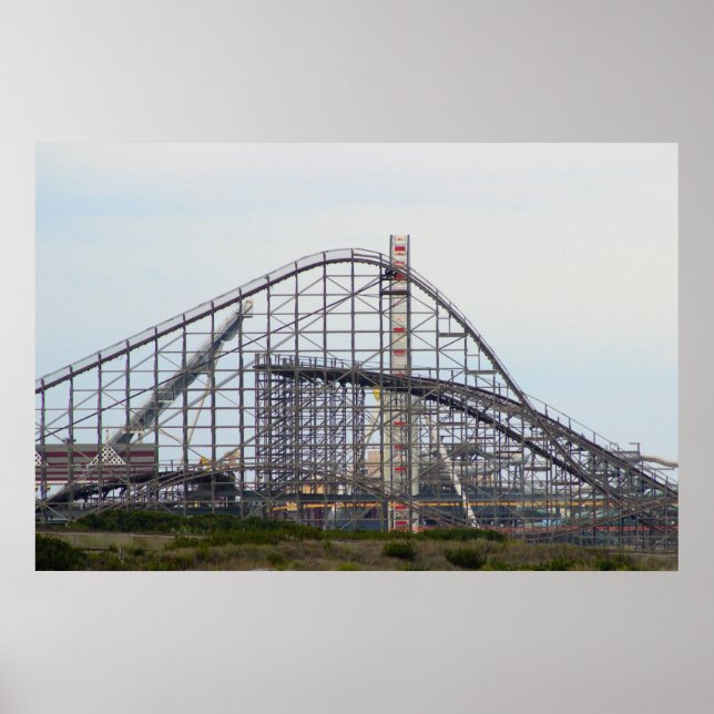 Rollercoaster Poster (Framsidan)