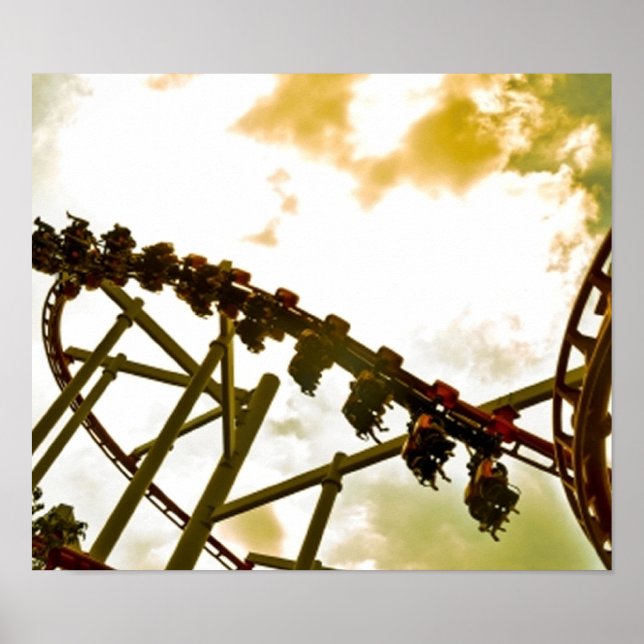 Rollercoaster Poster (Framsidan)