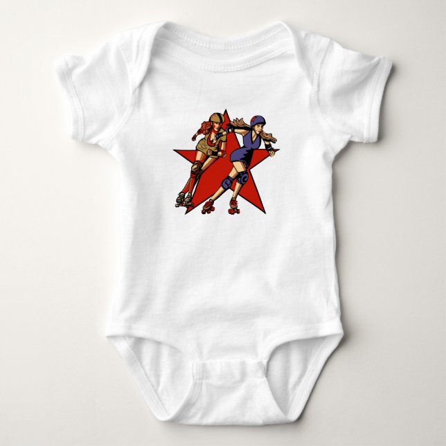 Rollergirl jammers tee (Framsida)