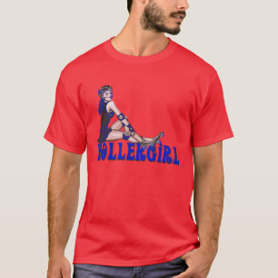 Rollergirl jammerutslagsplats t-shirt
