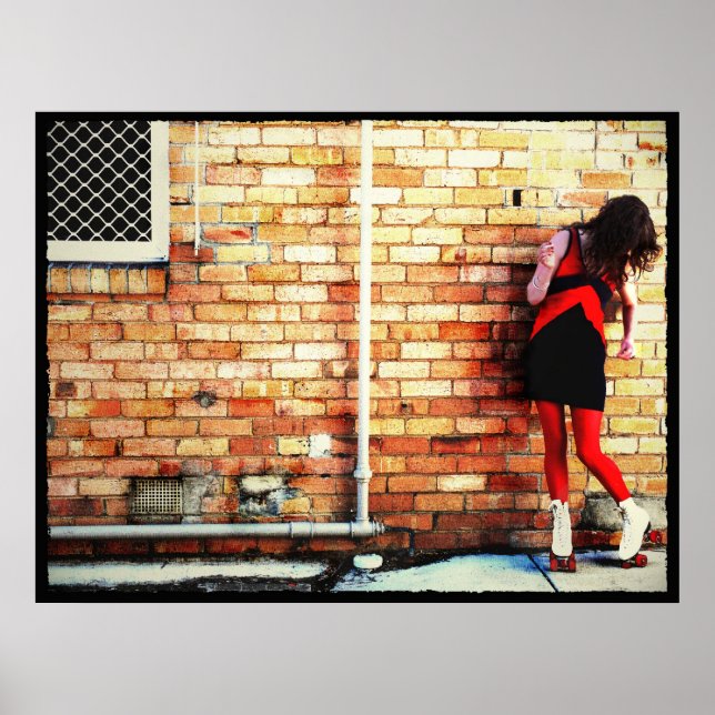 Rollergirl Poster (Framsidan)