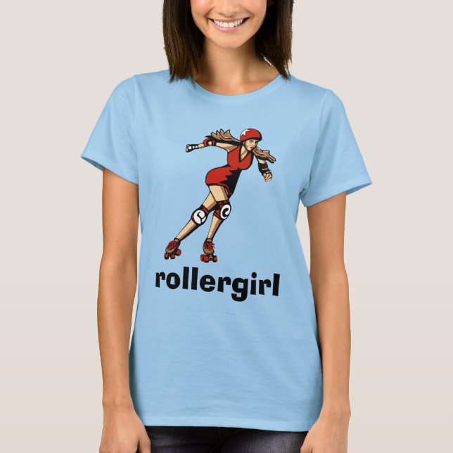 Rollergirl T Tee (Framsida)