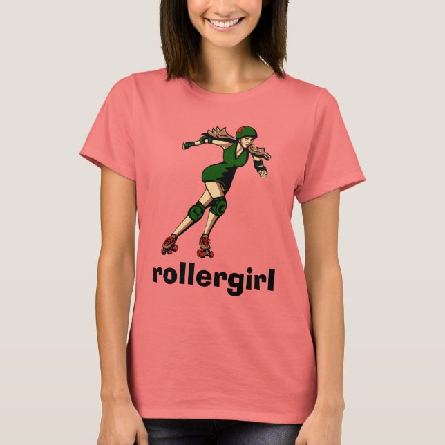 Rollergirl T Tee (Framsida)