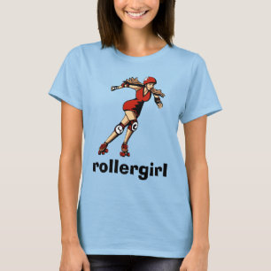 Rollergirl T Tee Shirt