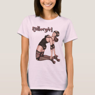 Rollergirl utslagsplats t shirt