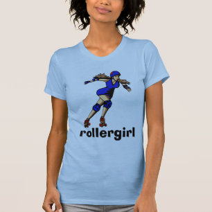 Rollergirl utslagsplats t-shirt
