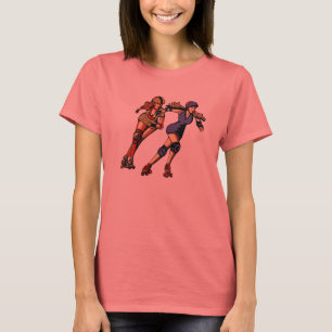 Rollergirl utslagsplats t-shirt