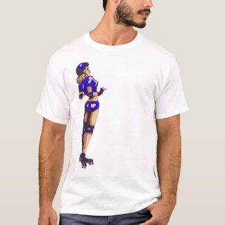 Rollergirl utslagsplats t shirt