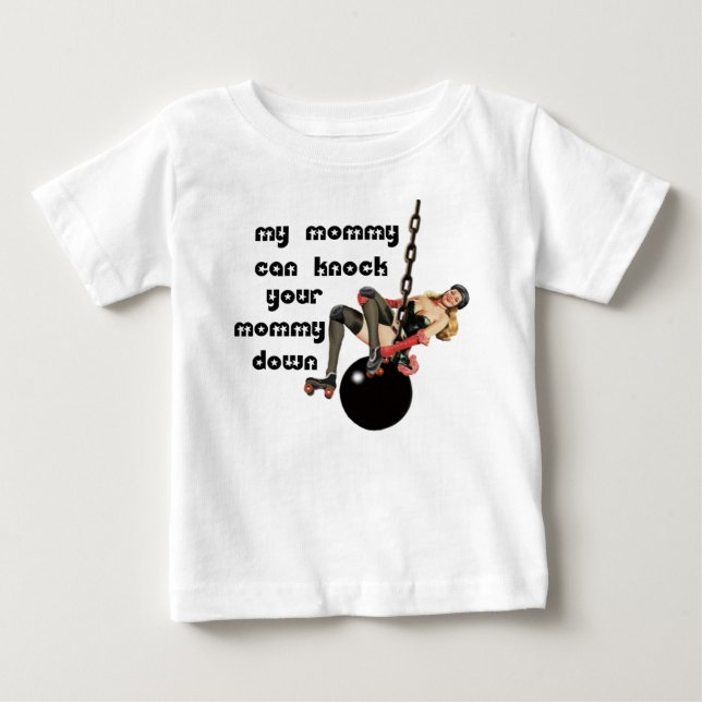 RollerMom utslagsplats Tee Shirt (Framsida)
