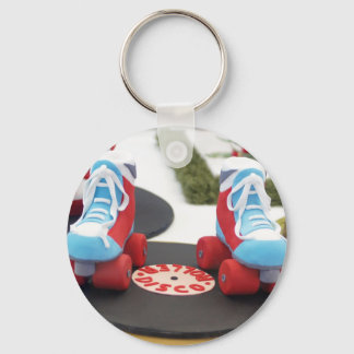 Rollerskate Cake Nyckelring