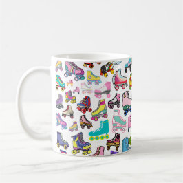Rollerskate Roller Derby Inspired Mugg