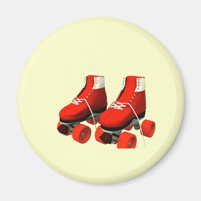 Rollerskates Magnet (Framsidan)