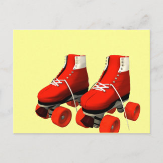 Rollerskates Vykort