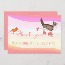 Rollerskatt cat and guinea gris tack vare ditt kor inbjudningar