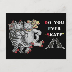 RollerSKATTER Vykort